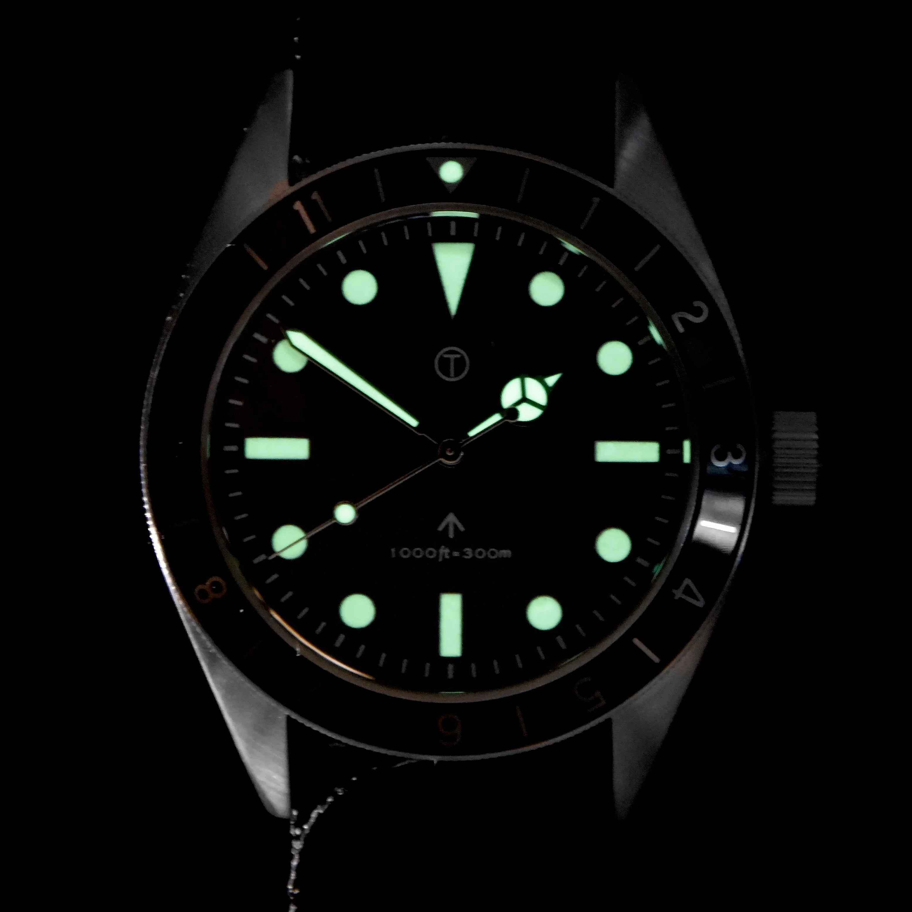 High-Quality Green Luminous Paint Kit for Restoring Watch Hands, Dials, Markers, and Bezel PIPs