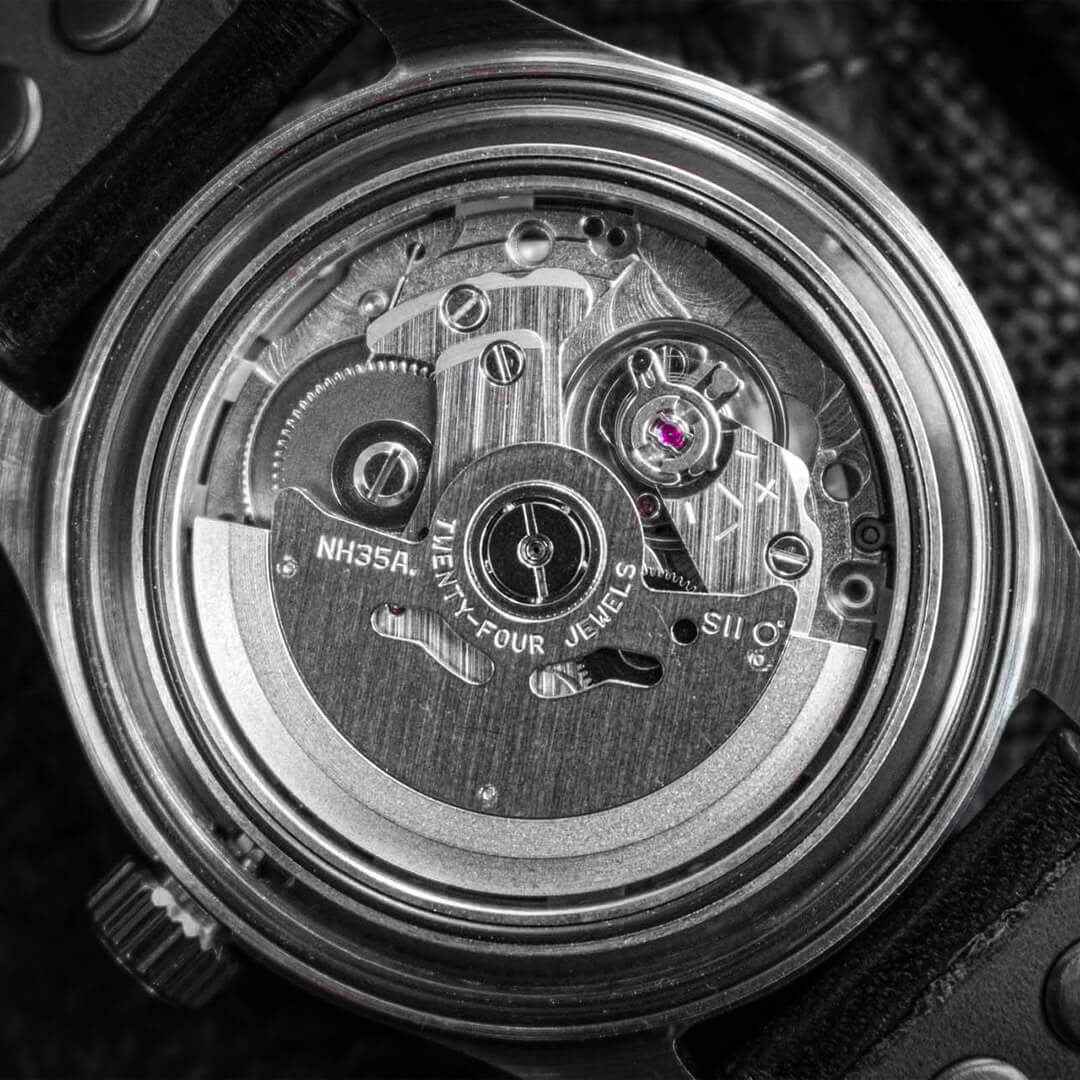 Enoksen Automatic Dive Watch - White Dial Edition ◇ 39mm