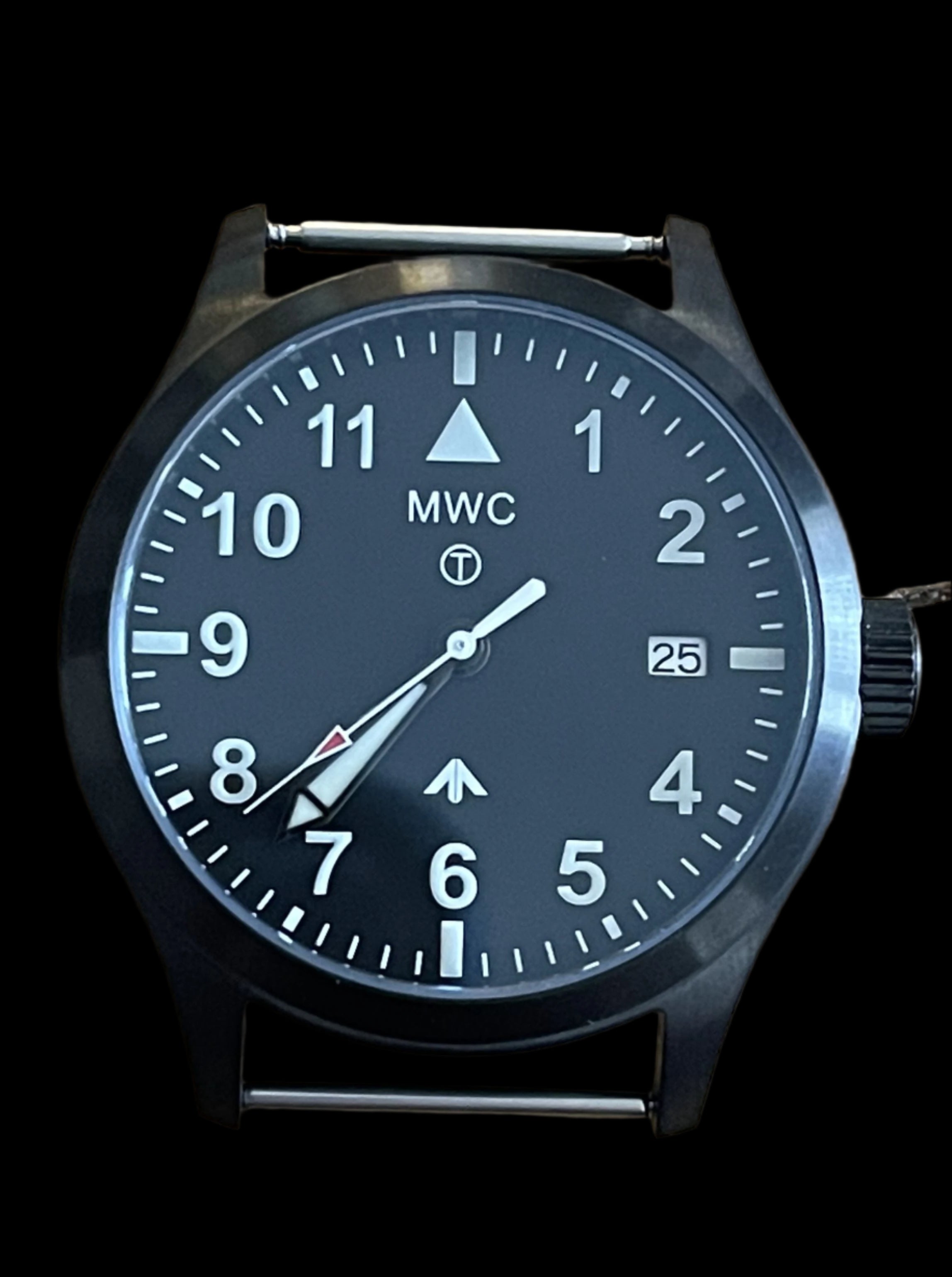 20 x 18mm or 20mm Watch Pins Designed to Create the Appearance of a Military Watch with Fixed Solid Bars