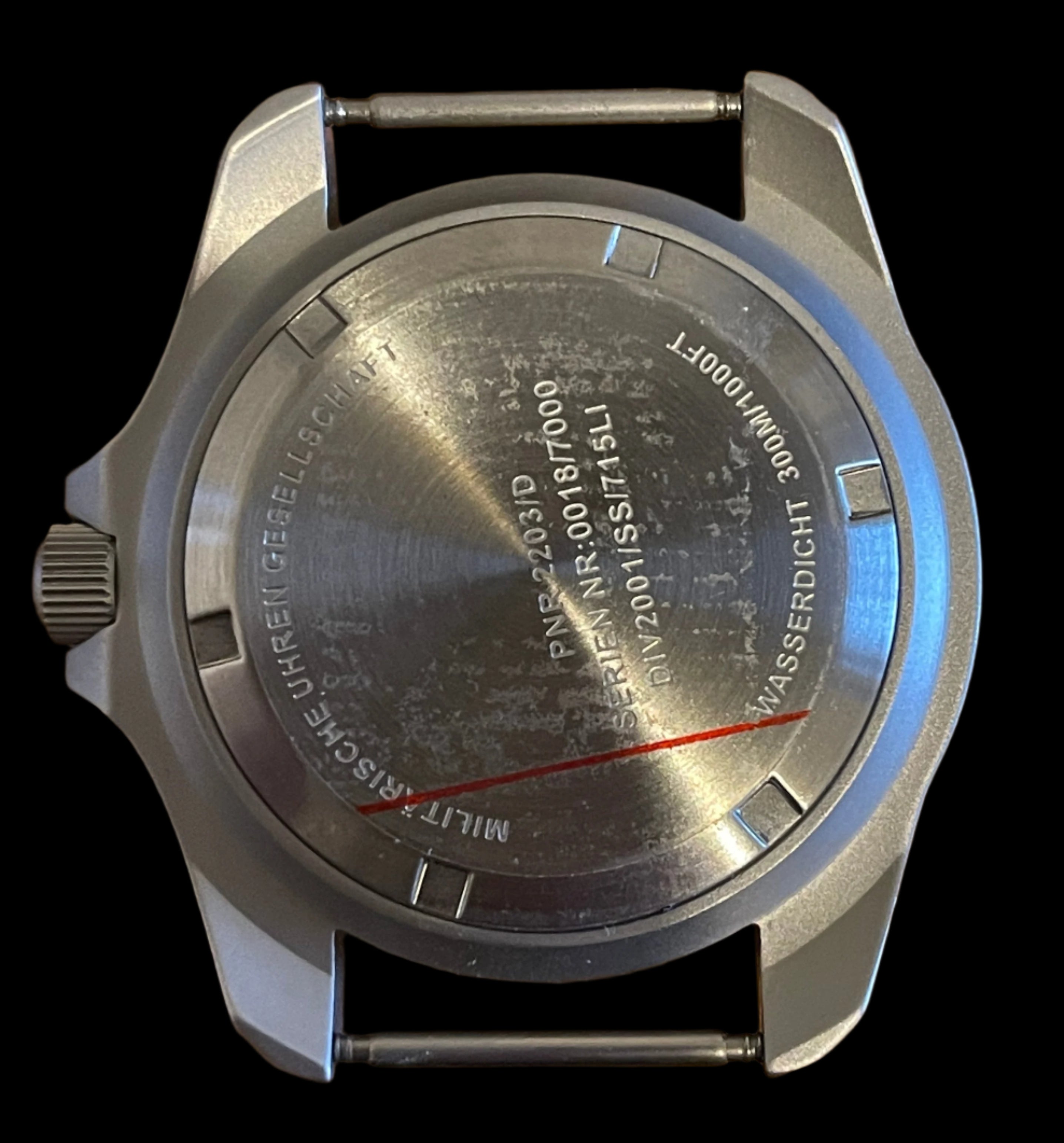 20 x 18mm or 20mm Watch Pins Designed to Create the Appearance of a Military Watch with Fixed Solid Bars