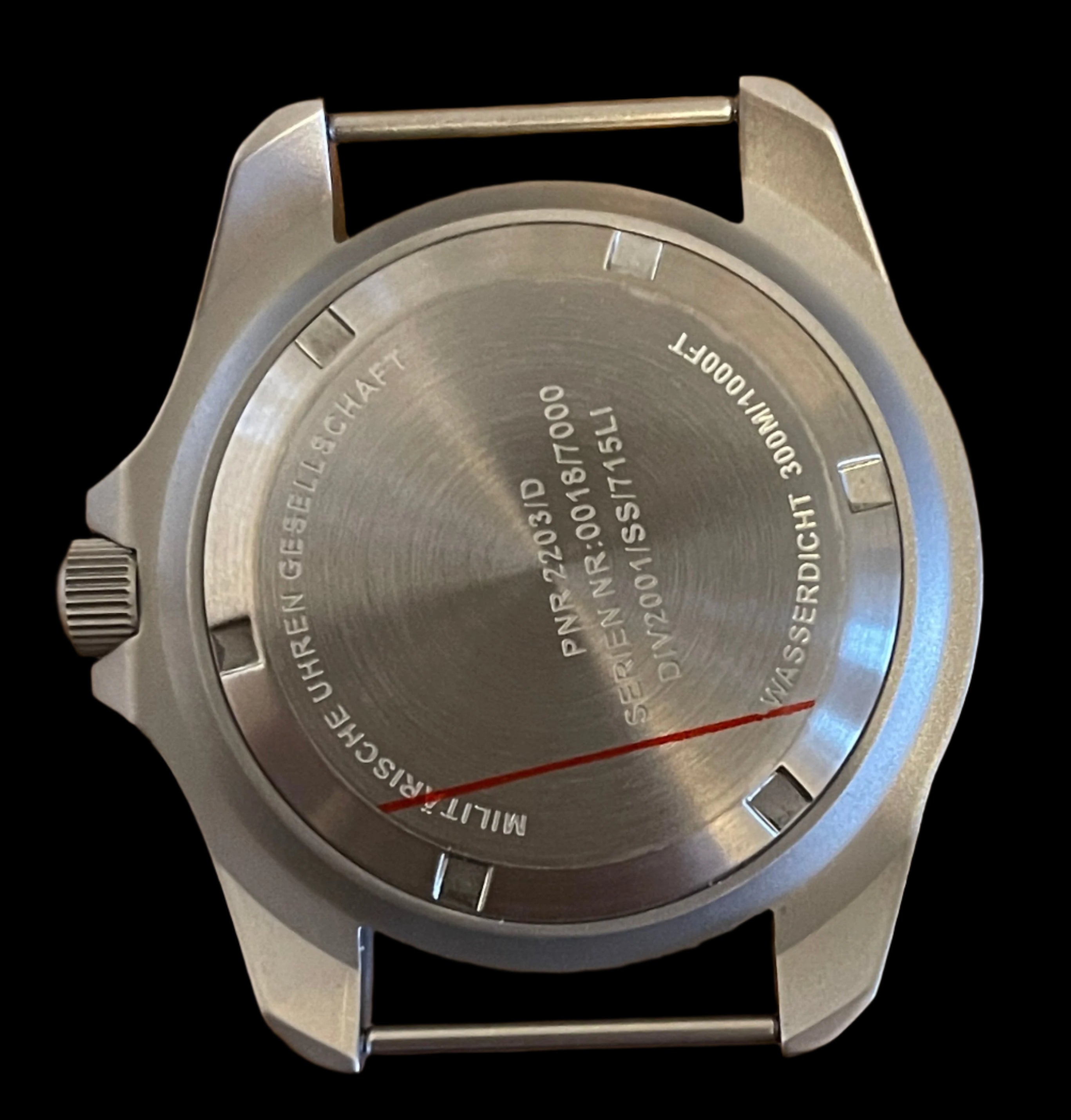 20 x 18mm or 20mm Watch Pins Designed to Create the Appearance of a Military Watch with Fixed Solid Bars