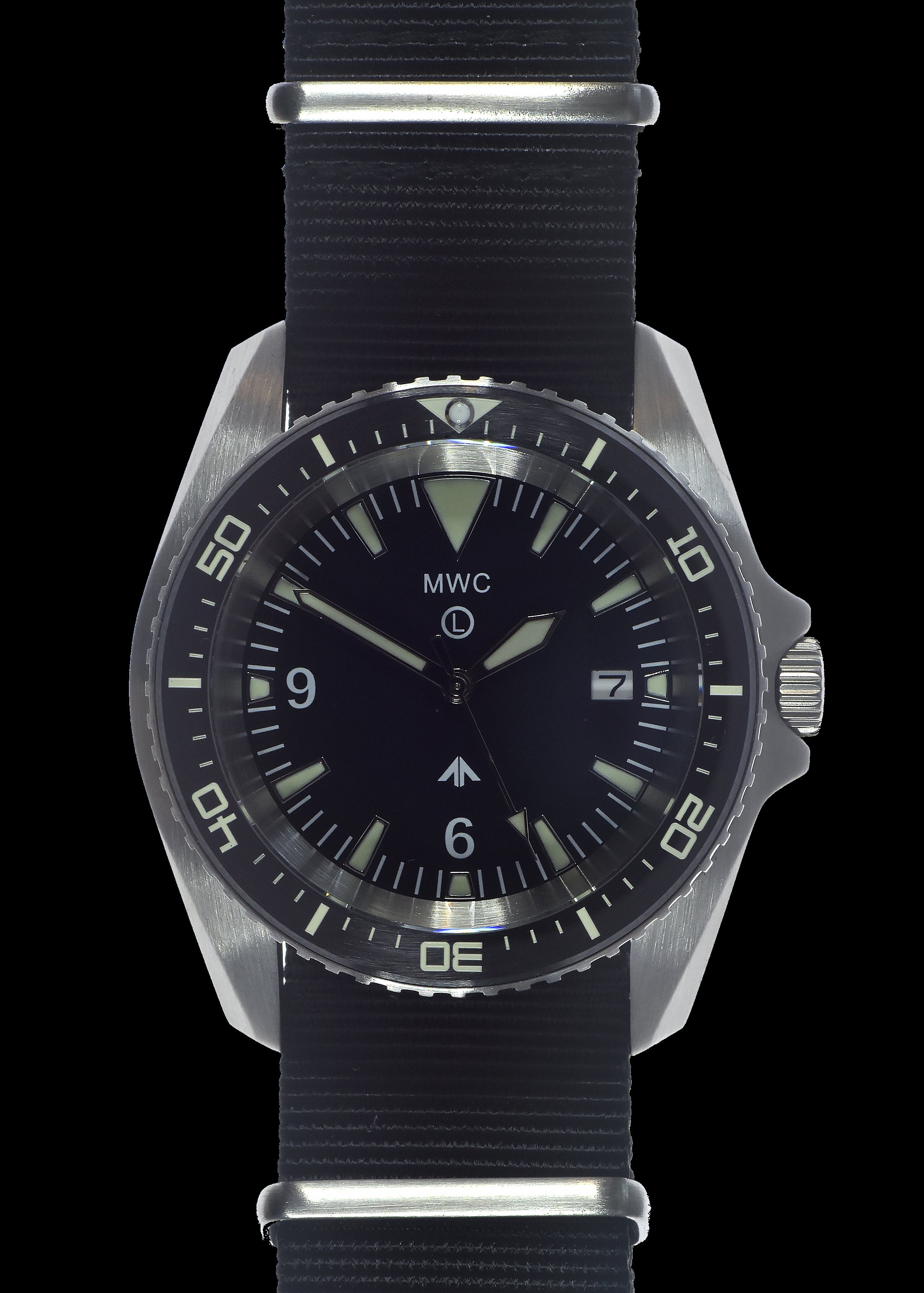 MWC Military Divers Watch Stainless Steel (Automatic) 12 Hour Dial With Sapphire Crystal and Ceramic Bezel