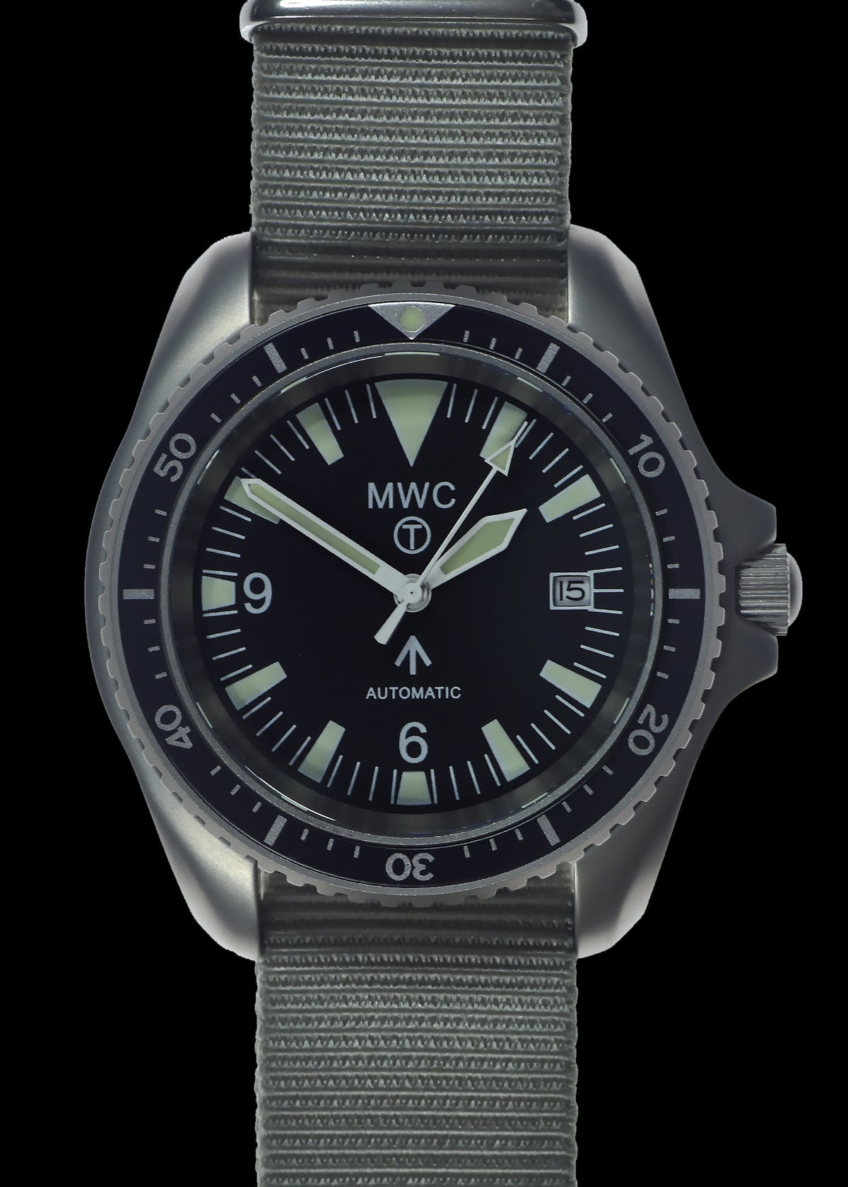 MWC 1999-2001 Pattern Automatic Military Divers Watch with Sapphire Cr
